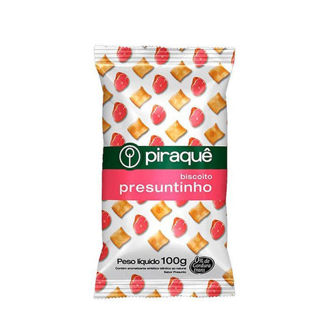 Biscoito Salgadinho Presuntinho Piraquê 100g