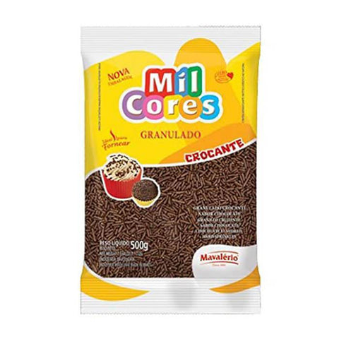 Chocolate Granulado Crocante Mavalério 500g