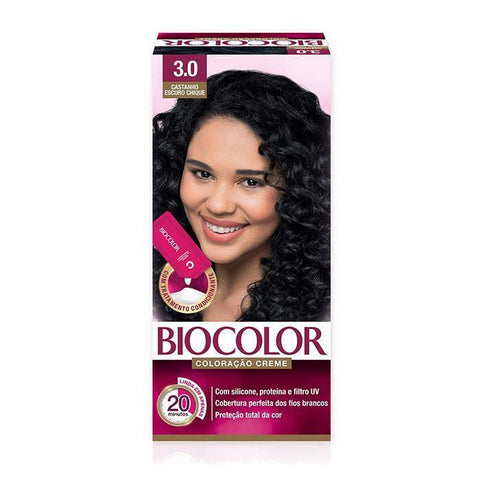Coloração Creme Castanho Escuro 3.0 Biocolor