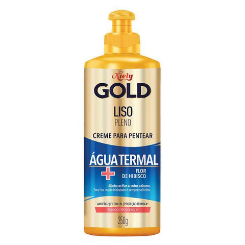 Creme para Pentear Liso Pleno Niely Gold 250g