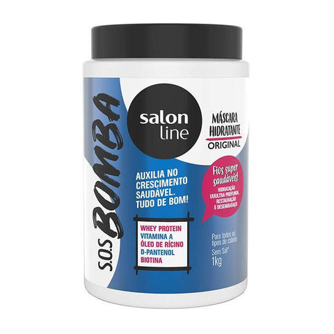 Máscara Bomba Original SOS Creme Salon Line 1Kg