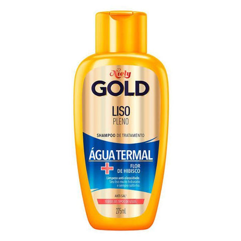 Shampoo Liso Pleno Niely Gold 275ml
