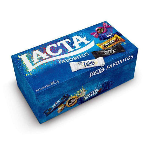 Caixa de Bombom Variedades Favoritos Lacta 250g